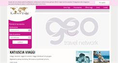 Desktop Screenshot of katiusciaviaggi.com